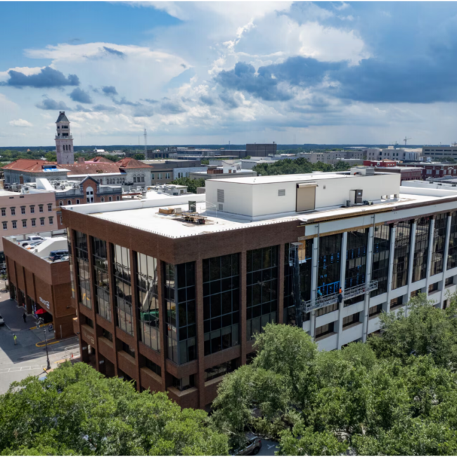AECOM office lease at 33 Bull Street, Johnson Square, Savannah GA — represented by RIVR RE